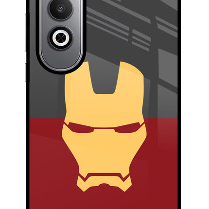 Ironman Oneplus Nord CE4 Glass Case Back Cover by Casekaro