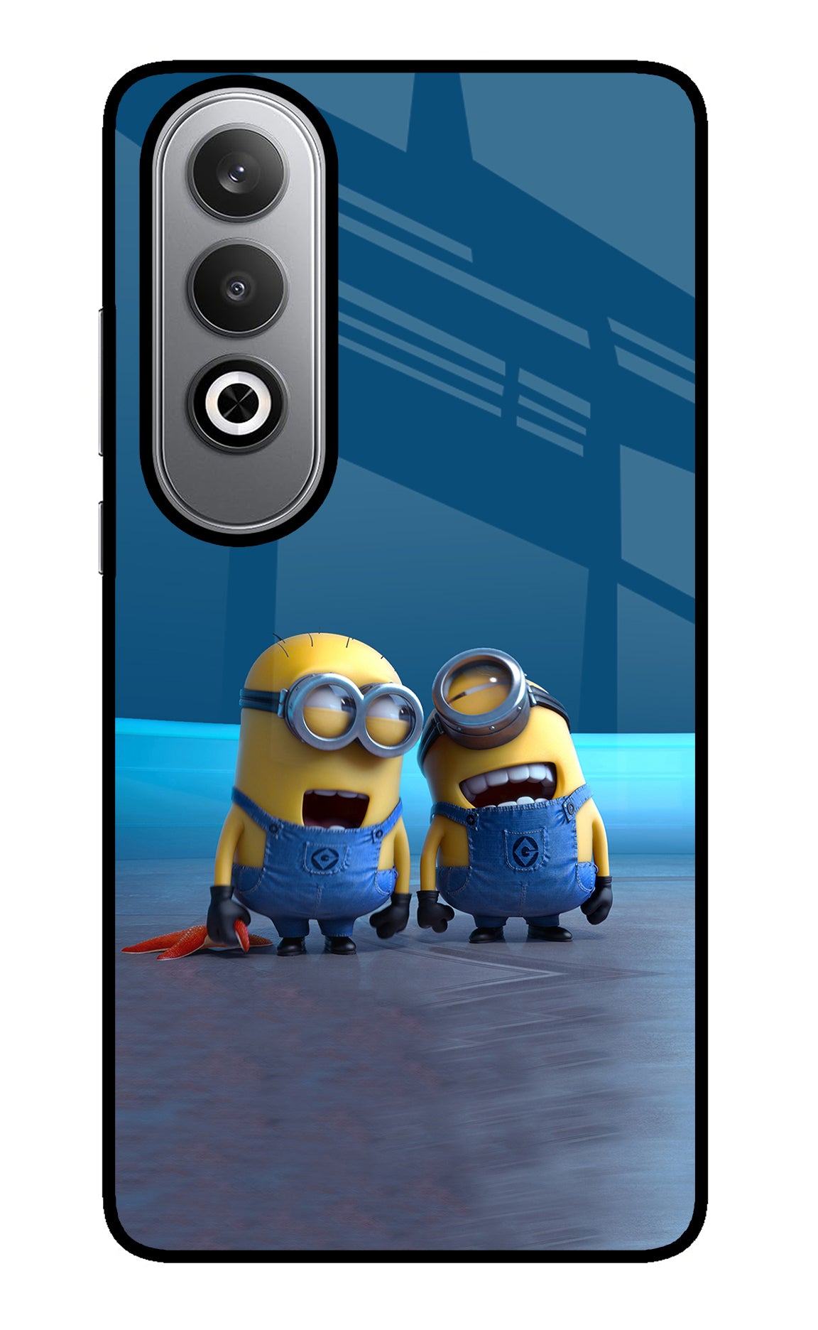 Minion Laughing Oneplus Nord CE4 Glass Case