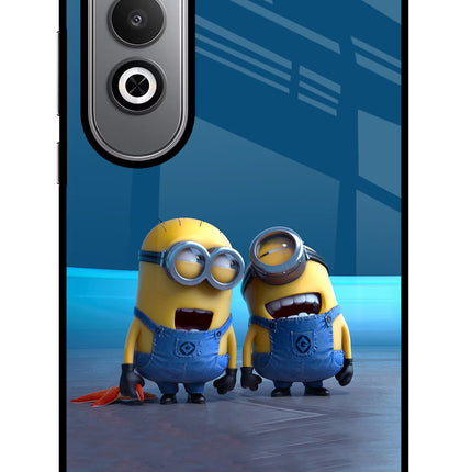 Minion Laughing Oneplus Nord CE4 Glass Case