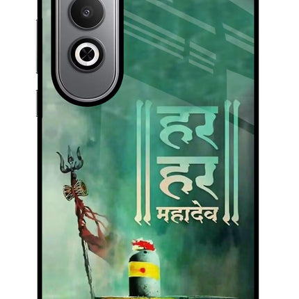 Har Har Mahadev Shivling Oneplus Nord CE4 Glass Case