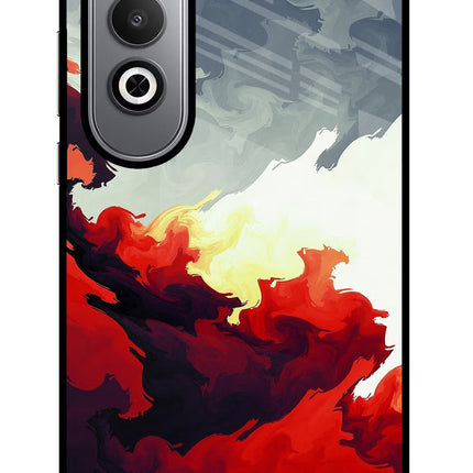 Fire Cloud Oneplus Nord CE4 Glass Case