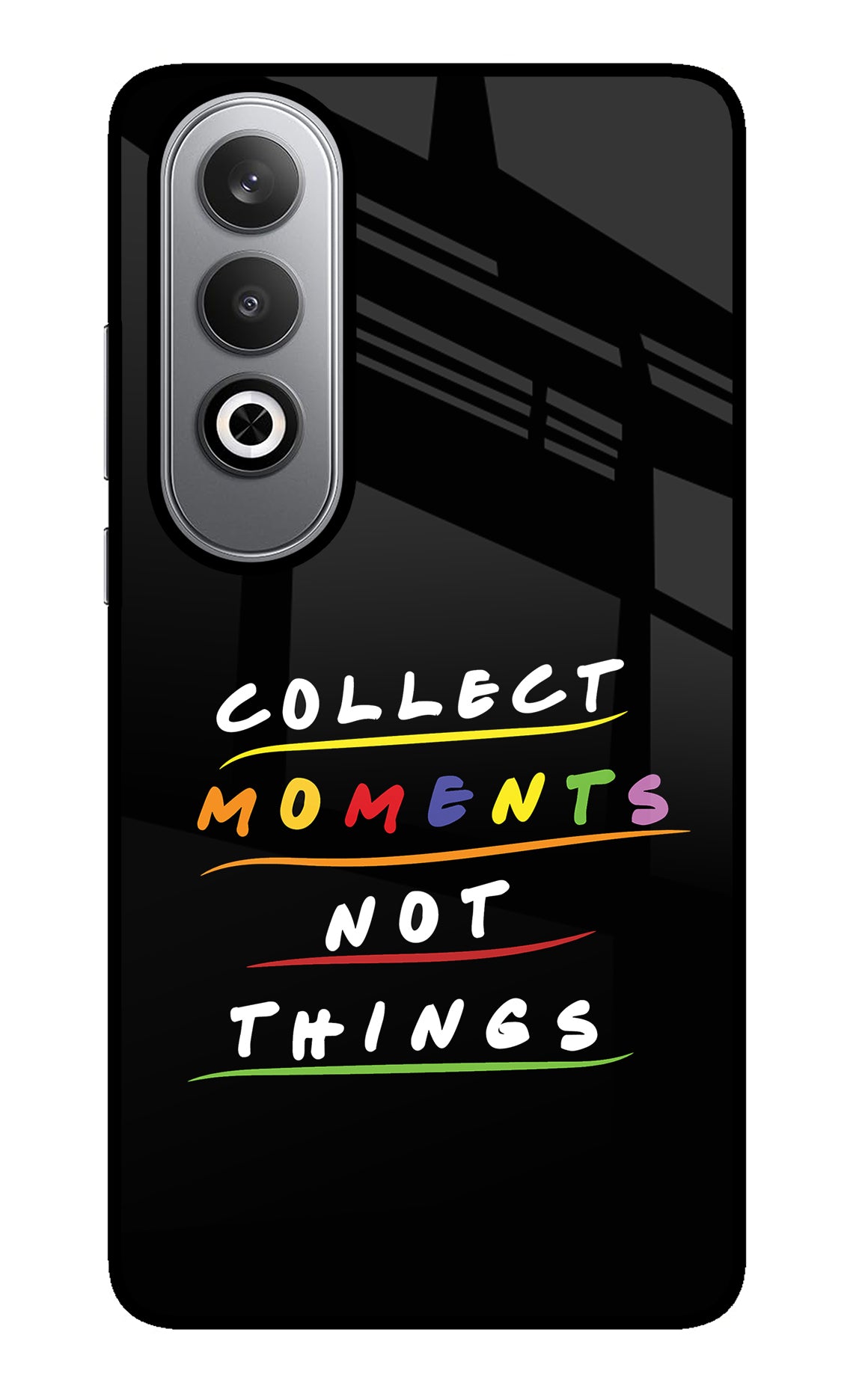 Collect Moments Not Things Oneplus Nord CE4 Glass Case