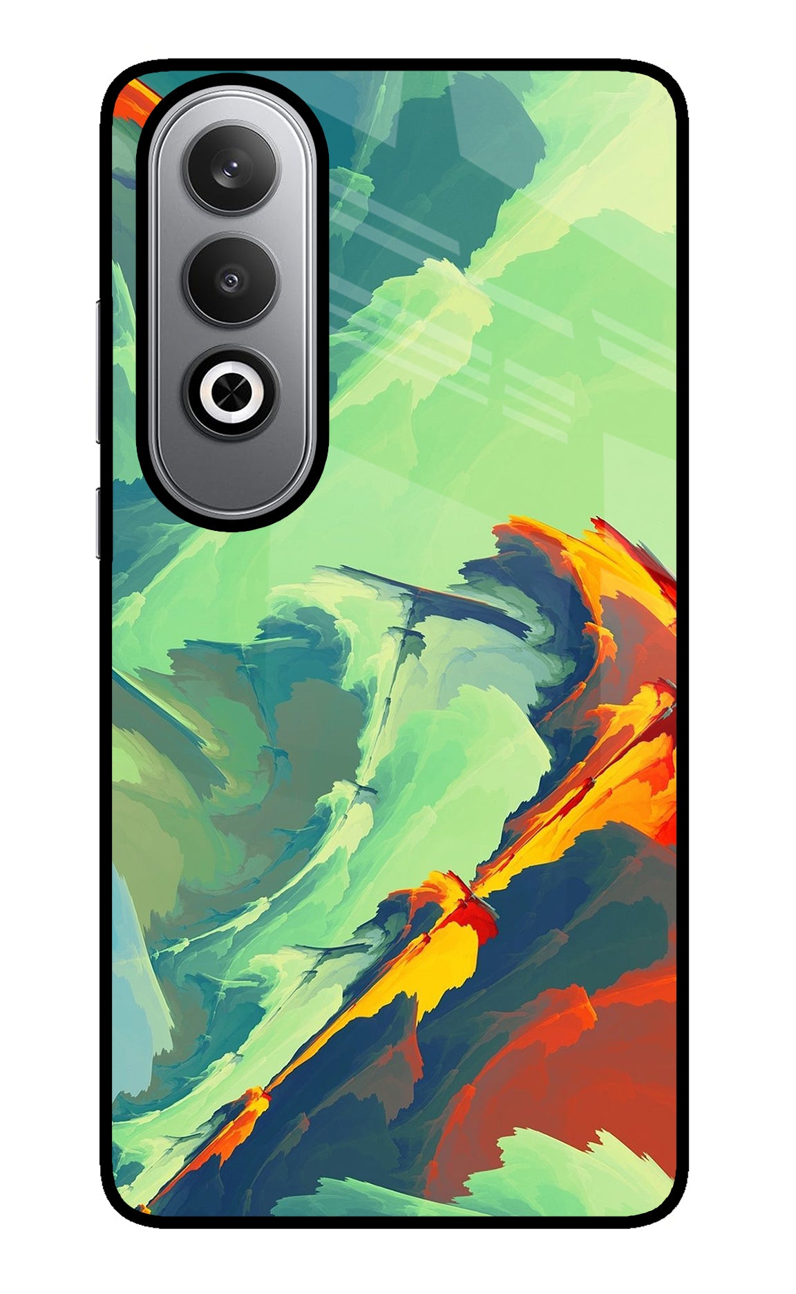 Paint Art Oneplus Nord CE4 Glass Case