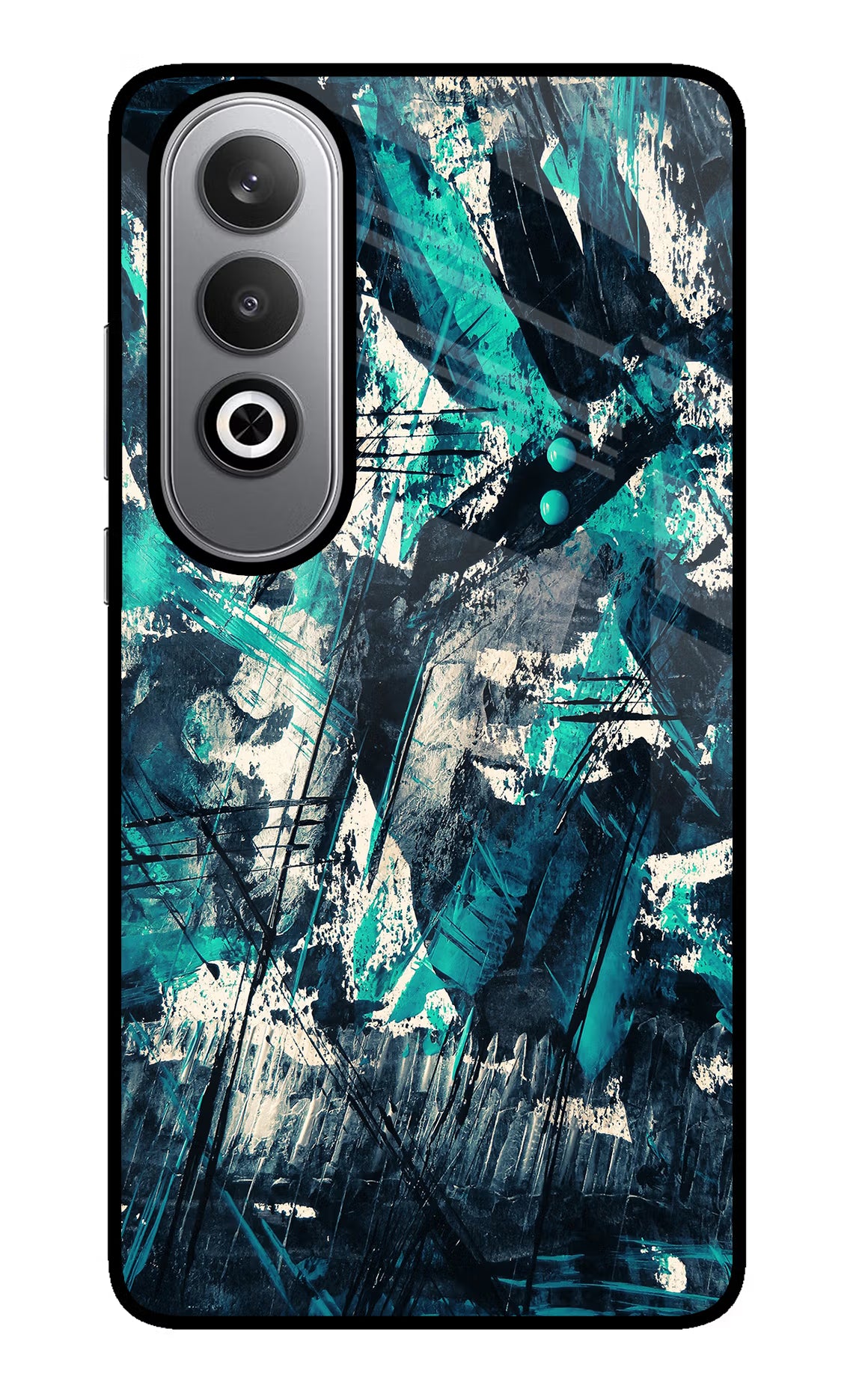 Artwork Oneplus Nord CE4 Glass Case Back Cover by Casekaro