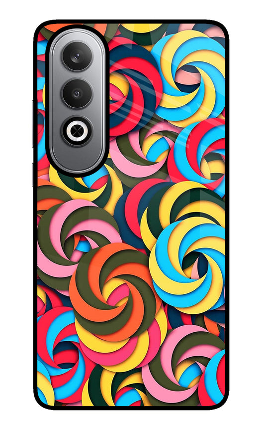 Spiral Pattern Oneplus Nord CE4 Glass Case