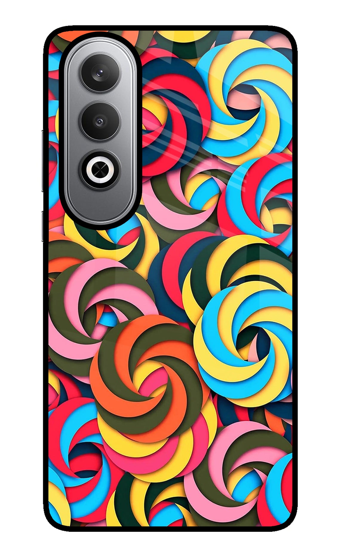 Spiral Pattern Oneplus Nord CE4 Back Cover