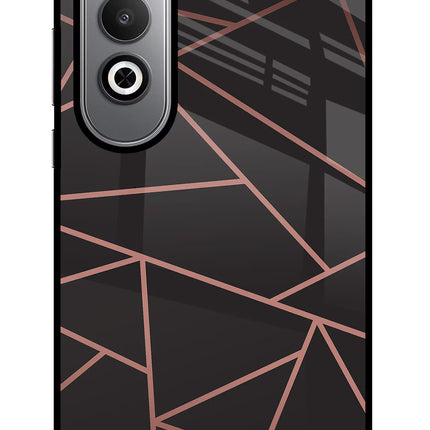 Geometric Pattern Oneplus Nord CE4 Glass Case