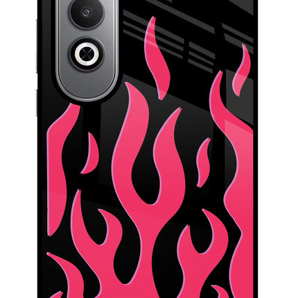 Fire Flames Oneplus Nord CE4 Glass Case