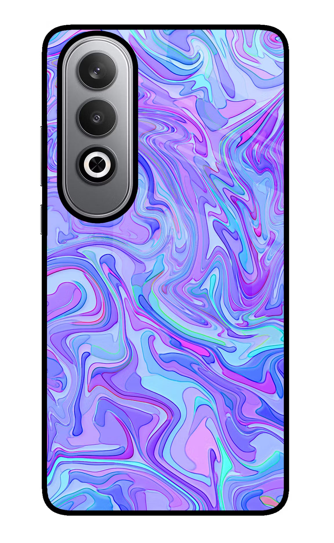 Glitter Oneplus Nord CE4 Glass Case Back Cover by Casekaro