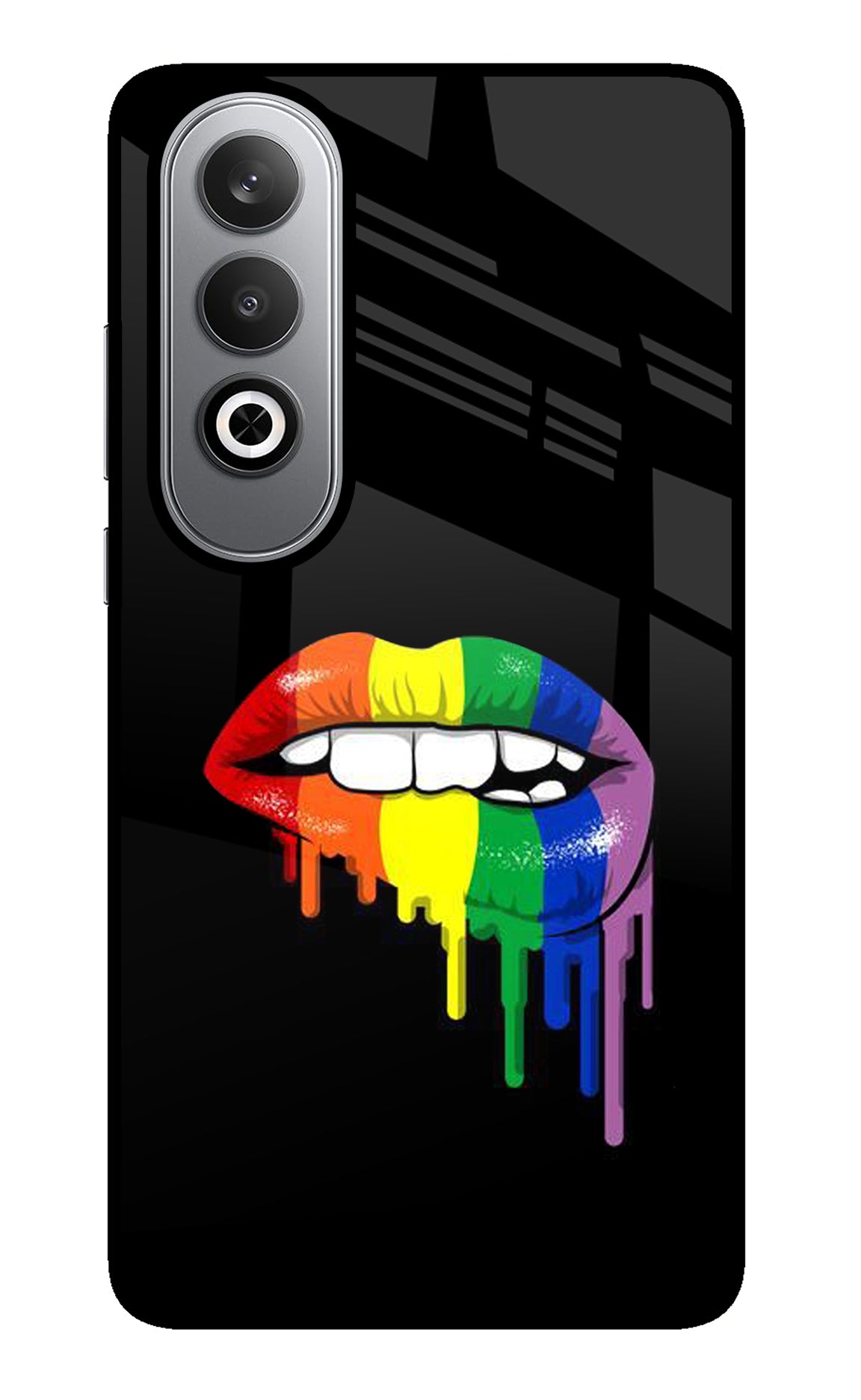 Lips Biting Oneplus Nord CE4 Glass Case