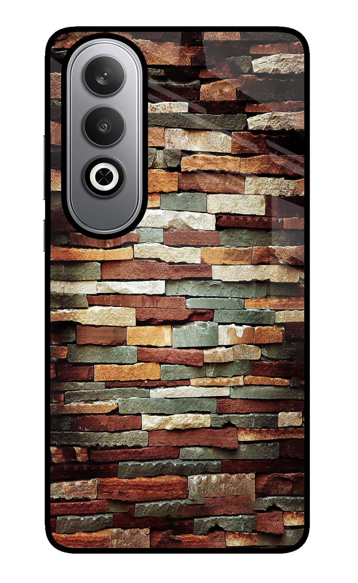 Bricks Pattern Oneplus Nord CE4 Glass Case