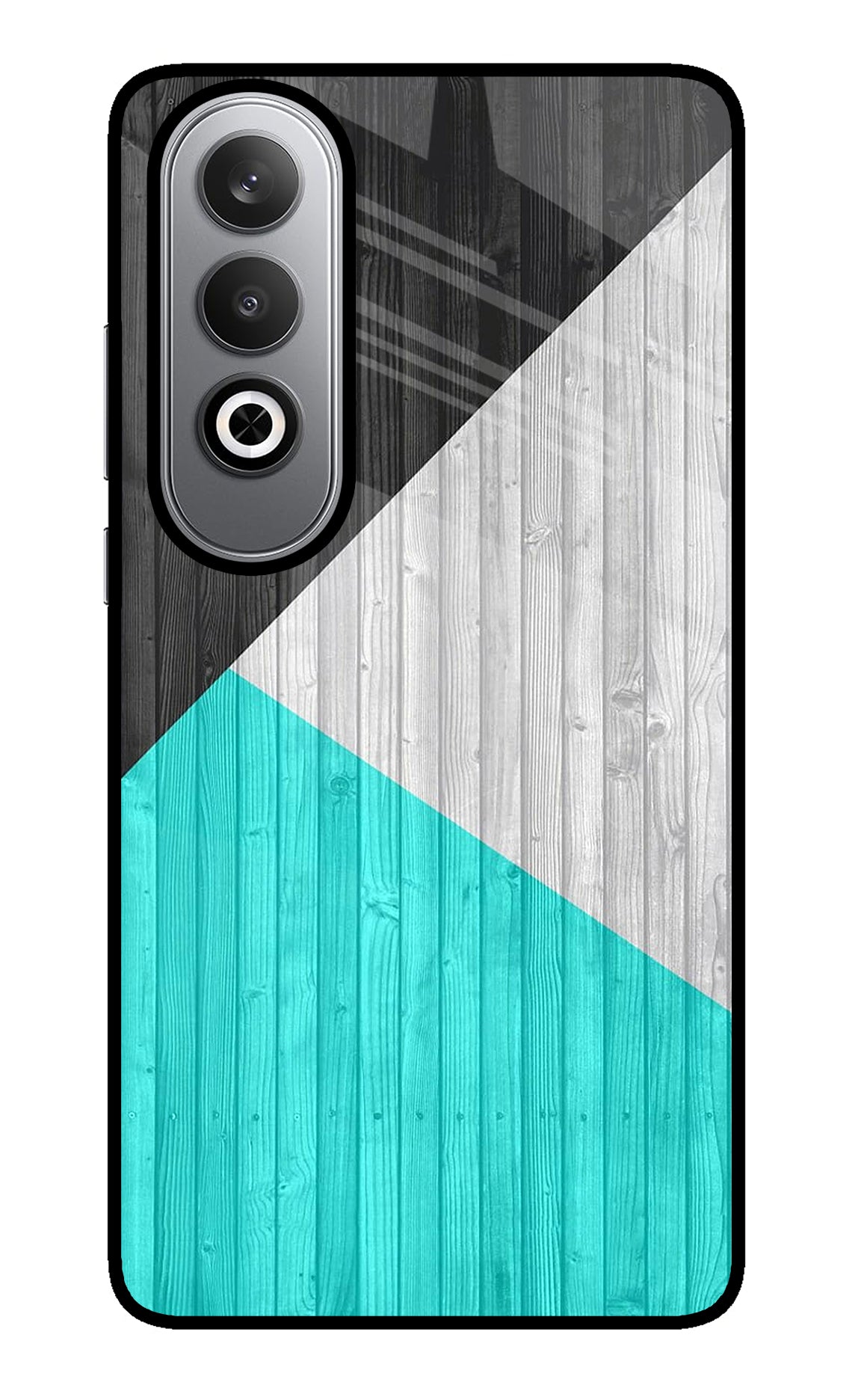 Wooden Abstract Oneplus Nord CE4 Glass Case