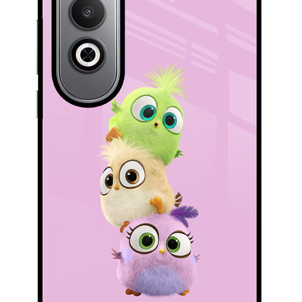 Cute Little Birds Oneplus Nord CE4 Glass Case