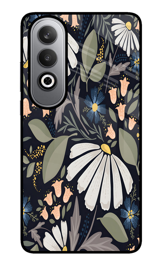 Flowers Art Oneplus Nord CE4 Glass Case