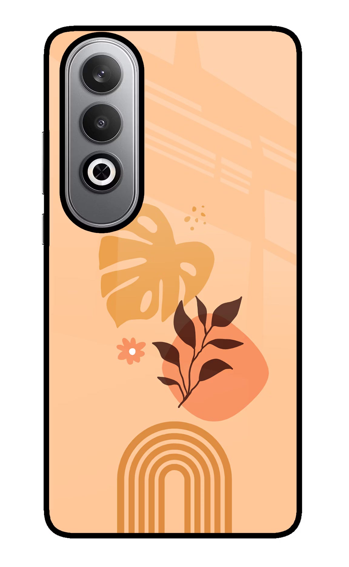 Bohemian Art Oneplus Nord CE4 Glass Case Back Cover by Casekaro