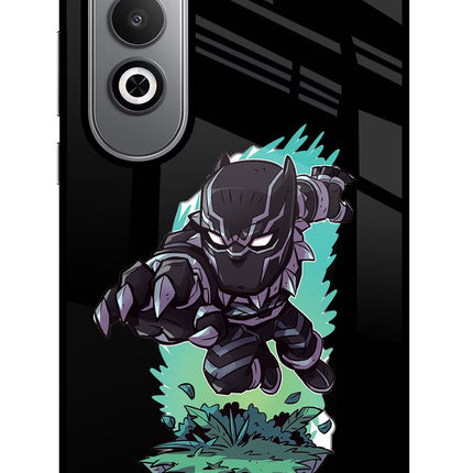 Black Panther Oneplus Nord CE4 Glass Case
