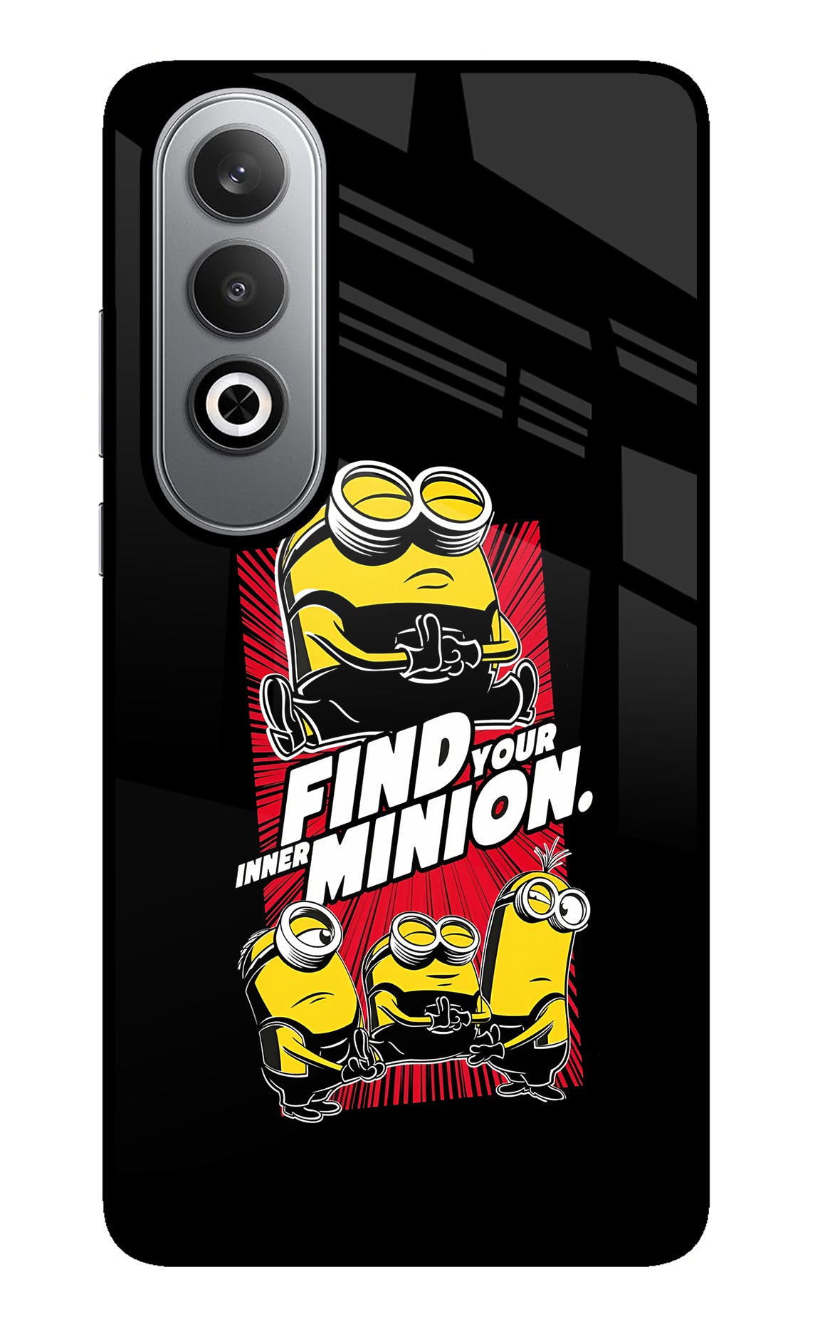 Find your inner Minion Oneplus Nord CE4 Glass Case