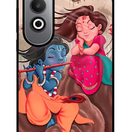Radhe Krishna Oneplus Nord CE4 Glass Case