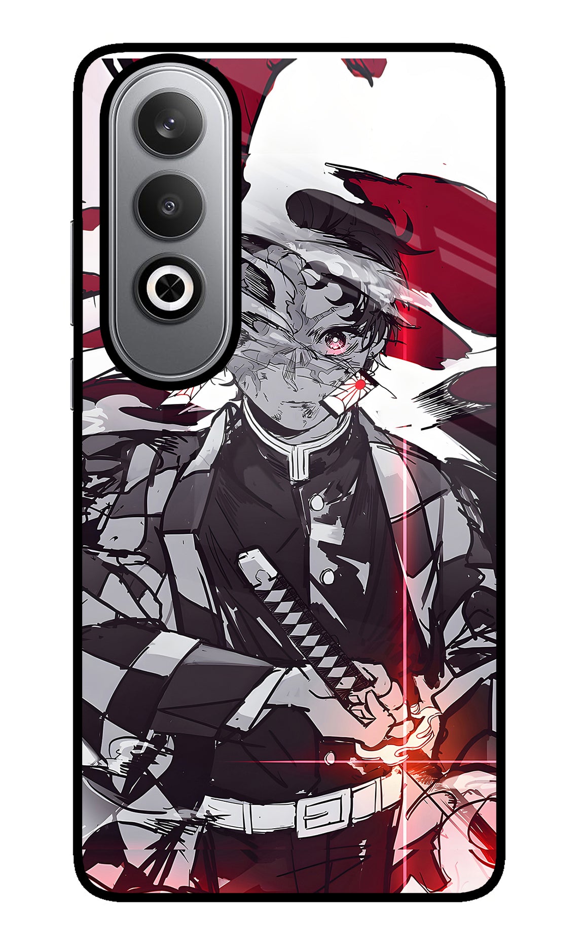 Demon Slayer Oneplus Nord CE4 Glass Case