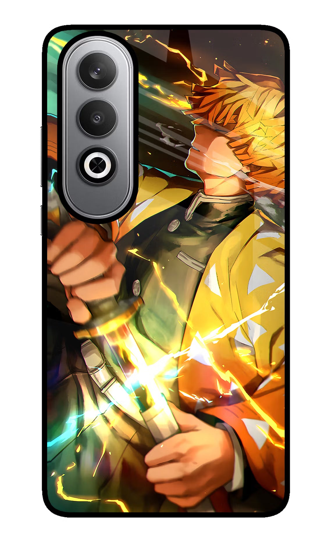 Demon Slayer Oneplus Nord CE4 Glass Case Back Cover by Casekaro