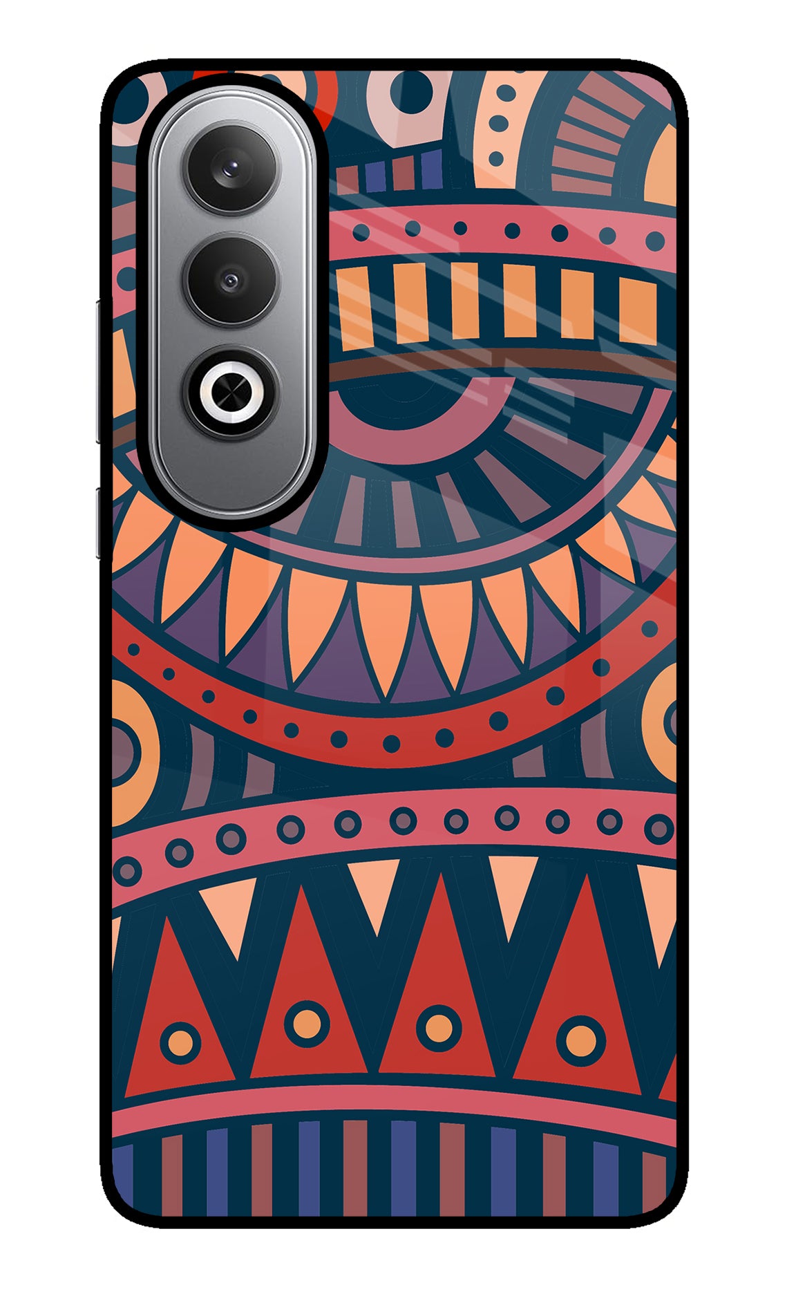 African Culture Design Oneplus Nord CE4 Glass Case