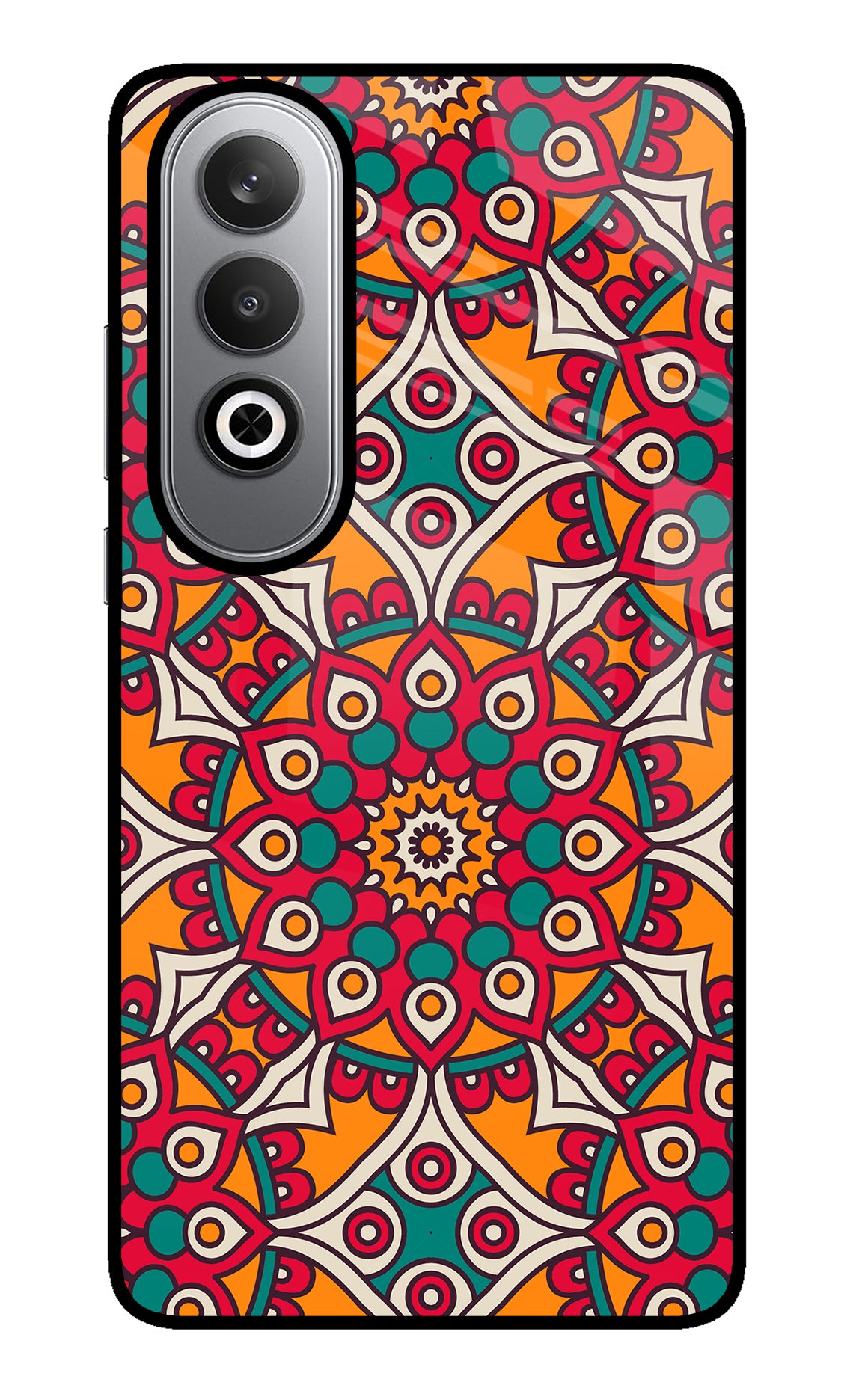 Mandala Art Oneplus Nord CE4 Glass Case