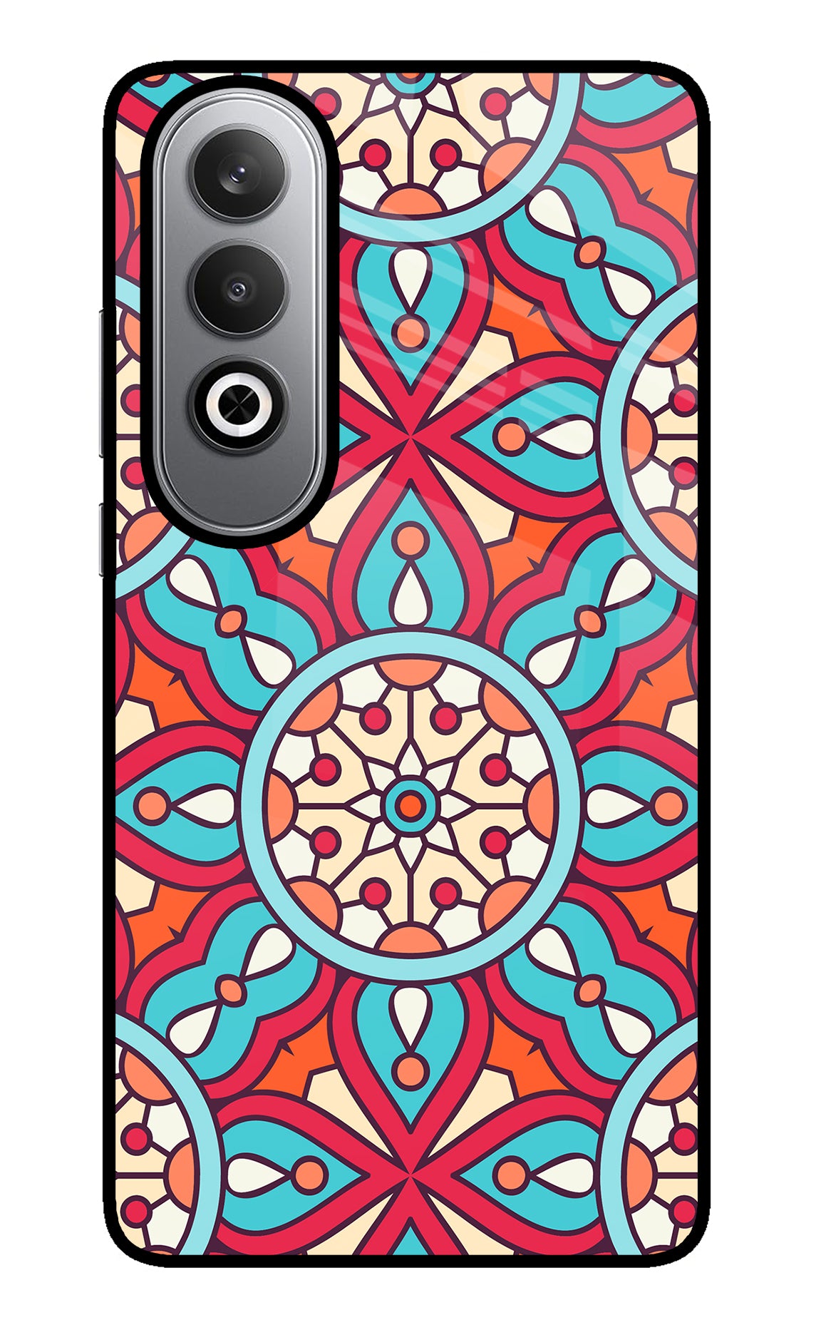 Mandala Geometric Oneplus Nord CE4 Glass Case