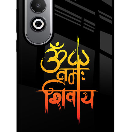 Om Namah Shivay Oneplus Nord CE4 Glass Case Back Cover by Casekaro
