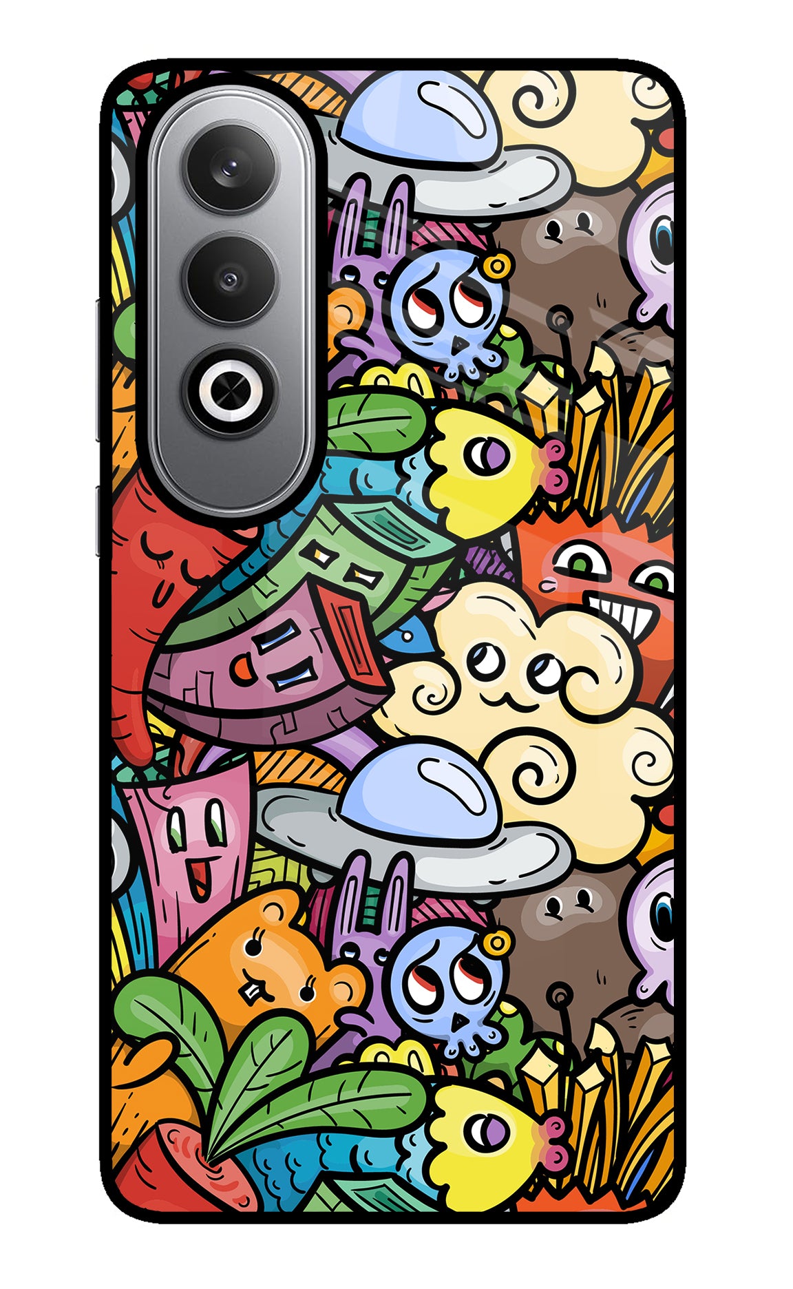 Veggie Doodle Oneplus Nord CE4 Back Cover