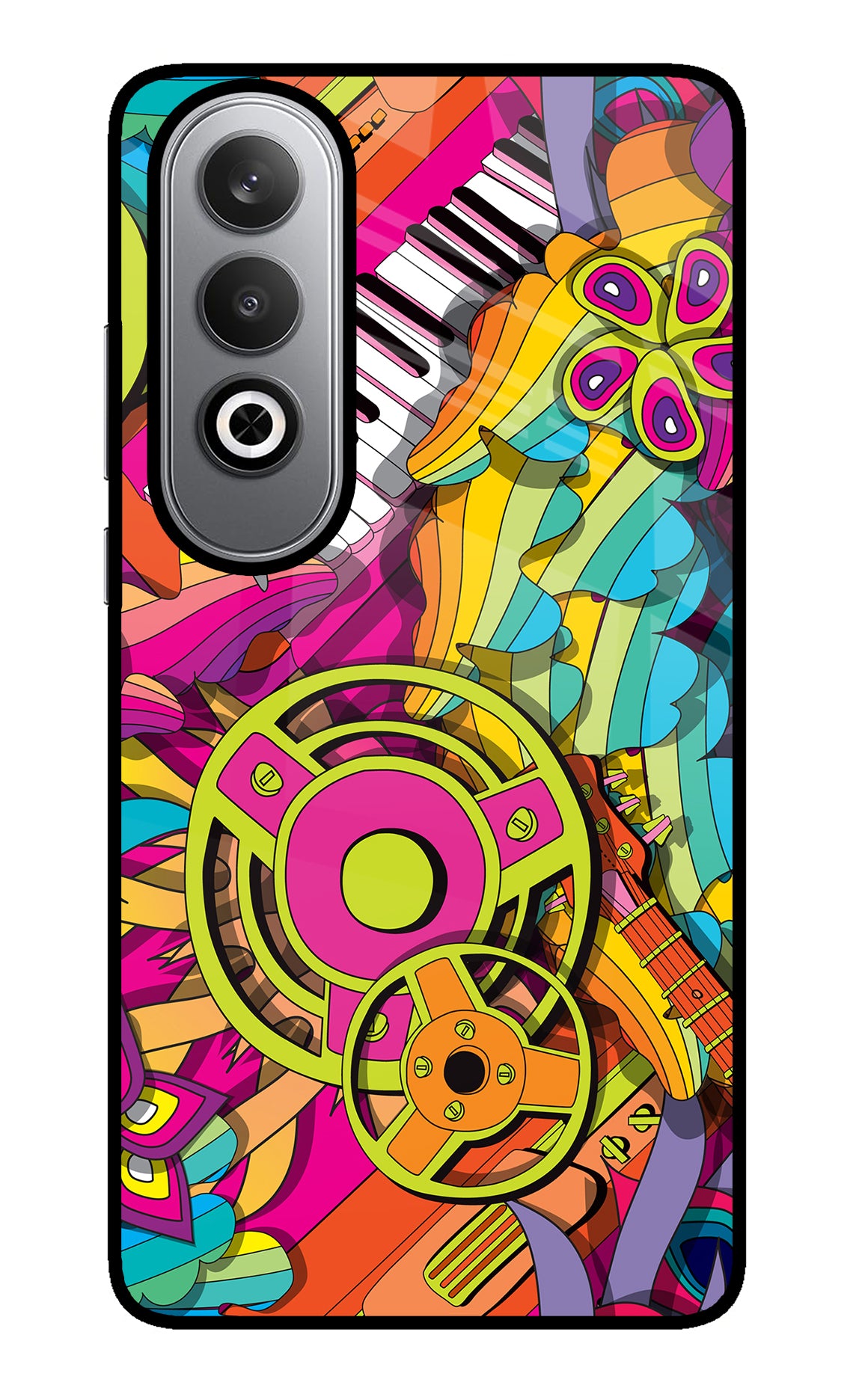 Music Doodle Oneplus Nord CE4 Glass Case