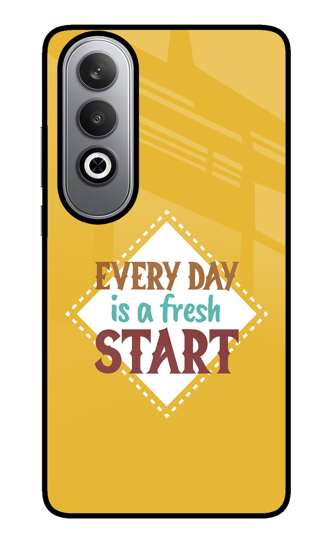 Every day is a Fresh Start Oneplus Nord CE4 Glass Case