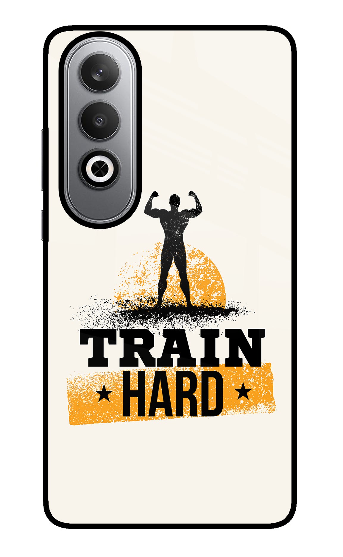 Train Hard Oneplus Nord CE4 Glass Case