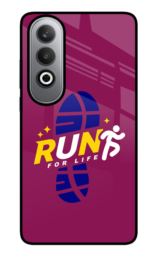 Run for Life Oneplus Nord CE4 Glass Case