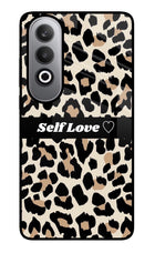 Leopard Print Self Love Oneplus Nord CE4 Glass Case