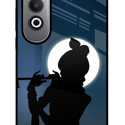 Shri Krishna Silhouette Oneplus Nord CE4 Glass Case