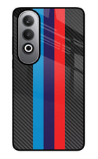 BMW Stripes Pattern Oneplus Nord CE4 Glass Case