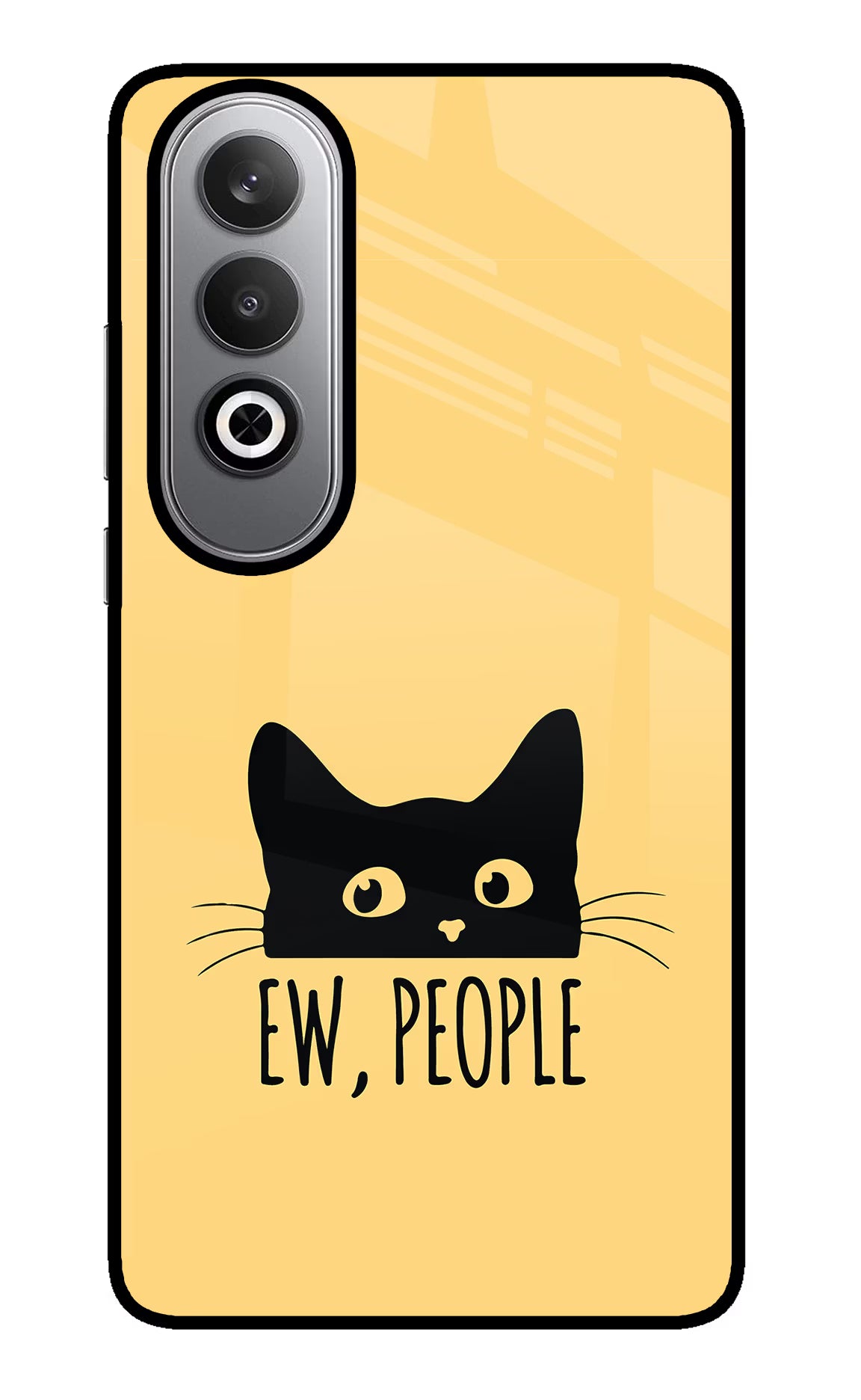 Ew People Catitude Oneplus Nord CE4 Glass Case