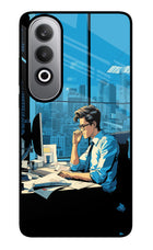 Focused Hustler (AI Generated) Oneplus Nord CE4 Glass Case