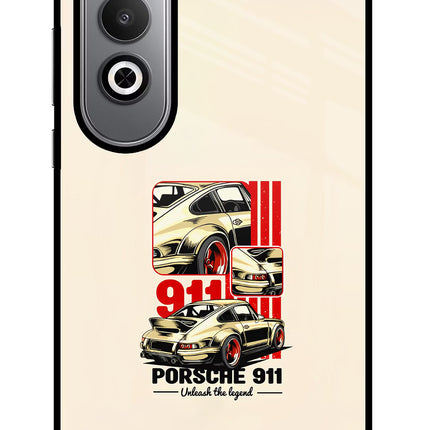 Classic Porsche 911 Oneplus Nord CE4 Glass Case