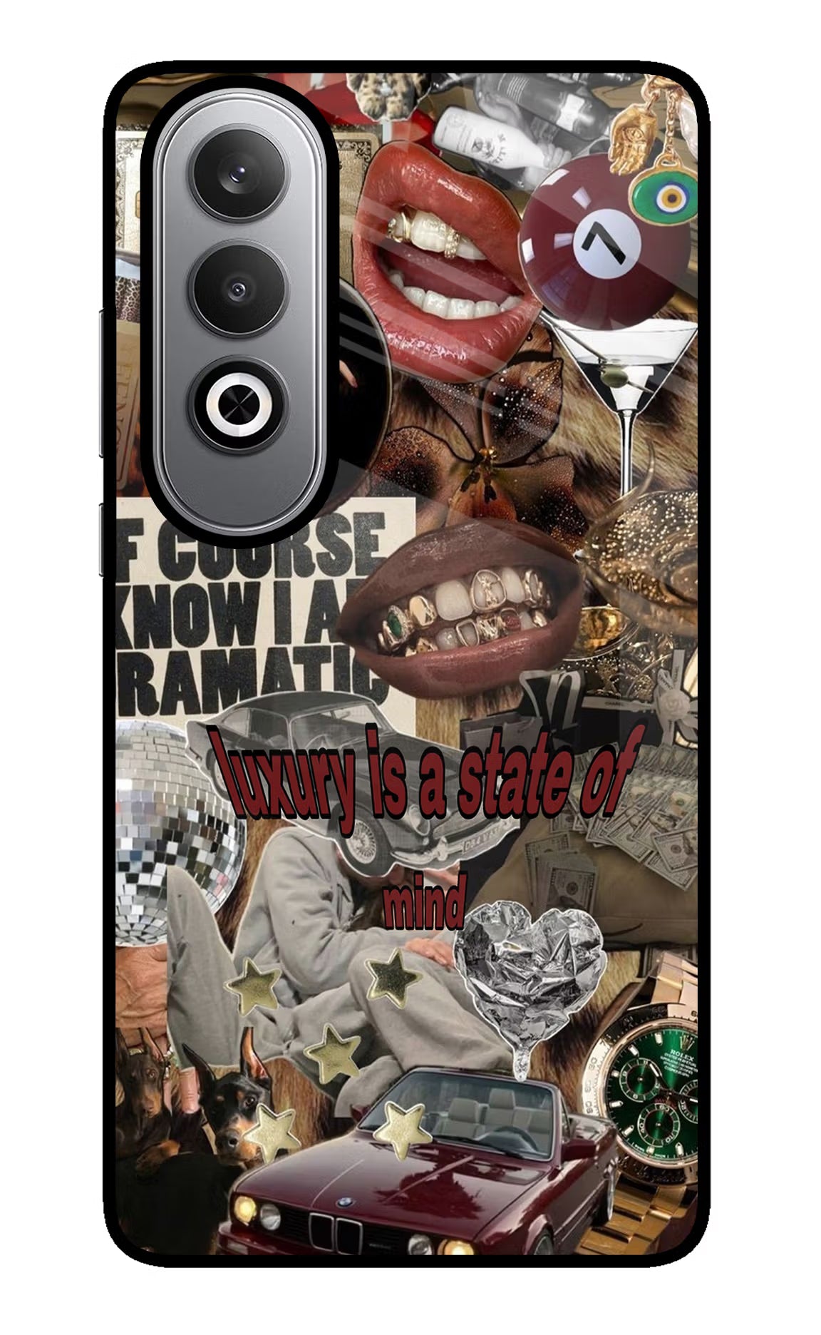 Luxury Oneplus Nord CE4 Glass Case Back Cover by Casekaro