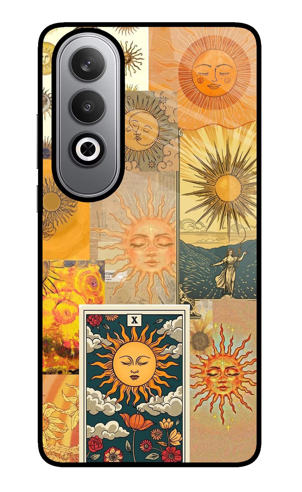 Sun Oneplus Nord CE4 Glass Case Back Cover by Casekaro