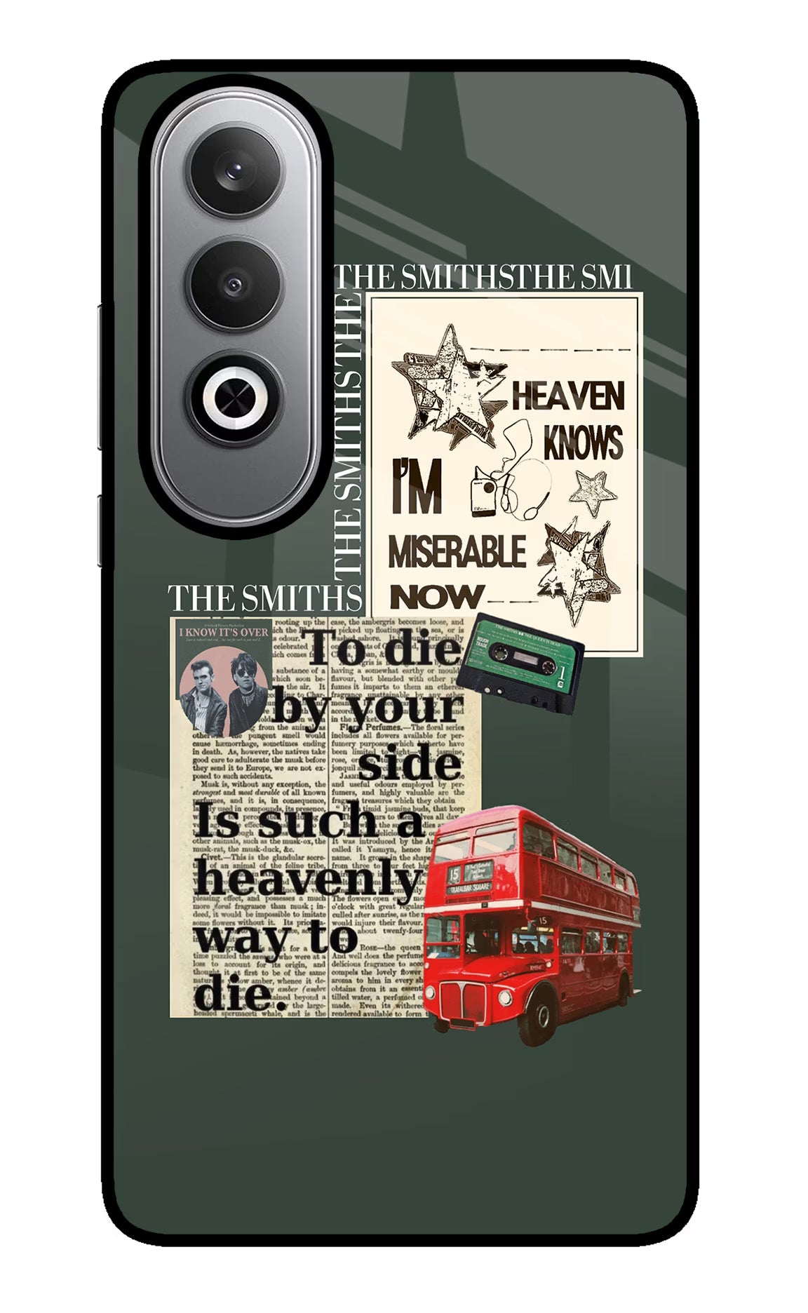 The Smiths Oneplus Nord CE4 Glass Case Back Cover by Casekaro
