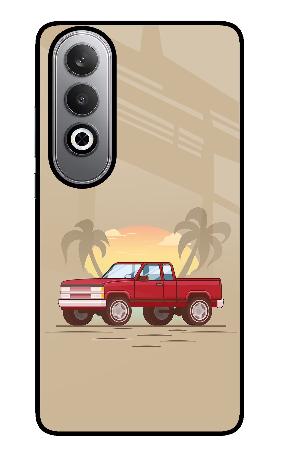 Desert Classic Drive Oneplus Nord CE4 Glass Case