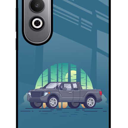 Retro Garage Vibe Oneplus Nord CE4 Glass Case
