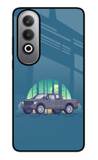 Retro Garage Vibe Oneplus Nord CE4 Glass Case