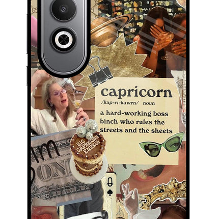 Capricorn Zodiac Oneplus Nord CE4 Glass Case