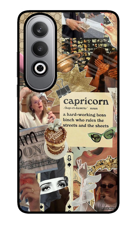 Capricorn Zodiac Oneplus Nord CE4 Glass Case