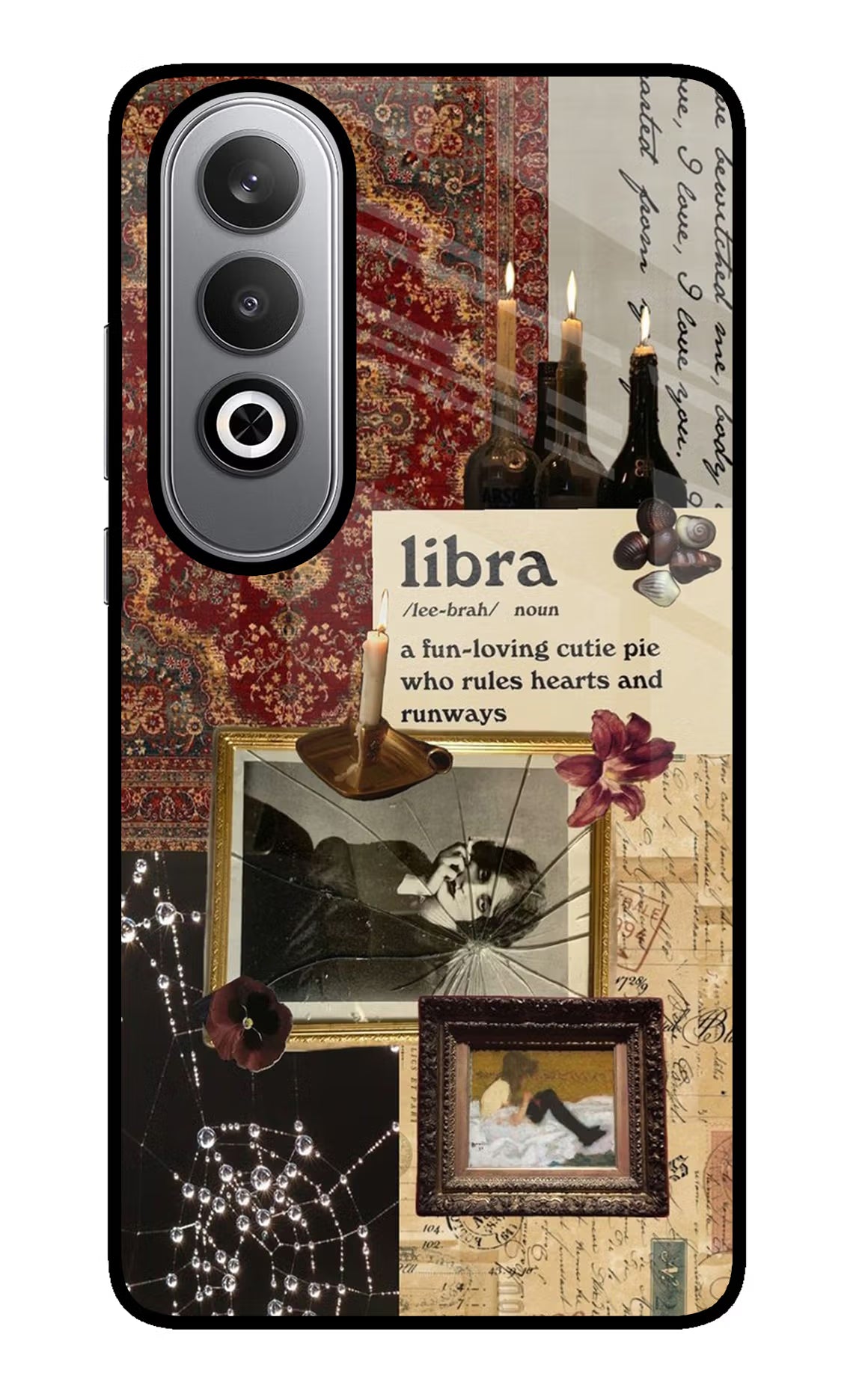 Libra Zodiac Oneplus Nord CE4 Glass Case Back Cover by Casekaro