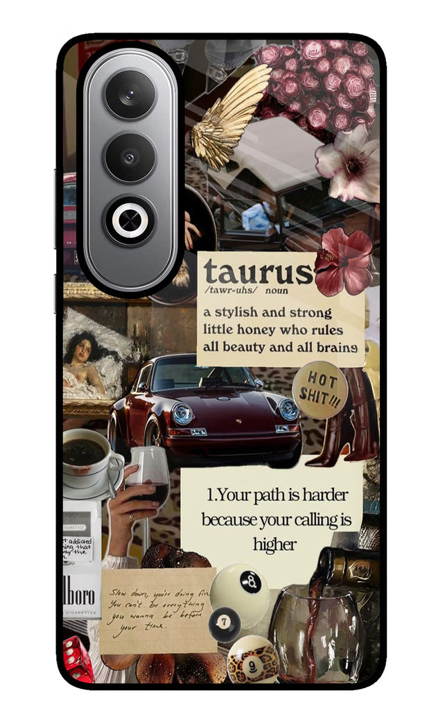 Taurus Zodiac Oneplus Nord CE4 Glass Case