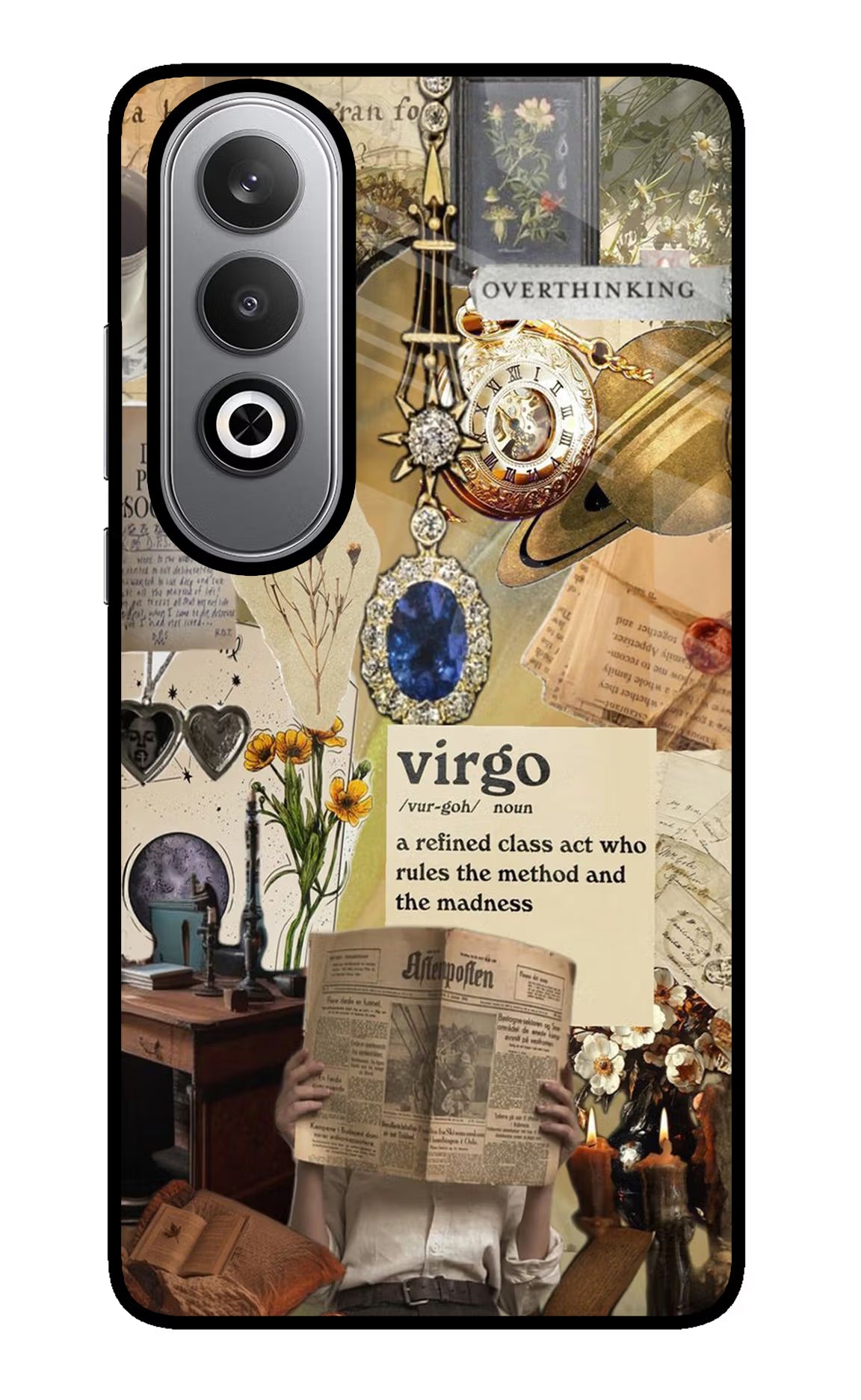 Virgo Zodiac Oneplus Nord CE4 Glass Case